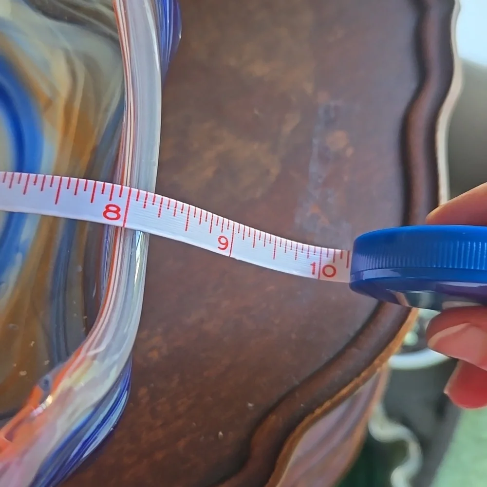 Vintage Mid Century Hand-blown Glass Swan Bowl - Picture 6 of 7